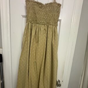 Madewell Light Brown Maxi Skirt